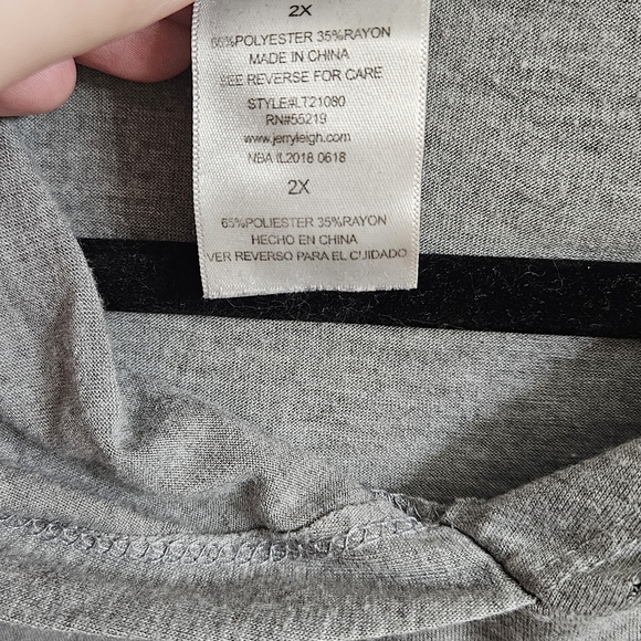 Disney Mickey Mouse Gray Long Sleeve Hoodie With Printed Sleeve - Picture 2 of 5